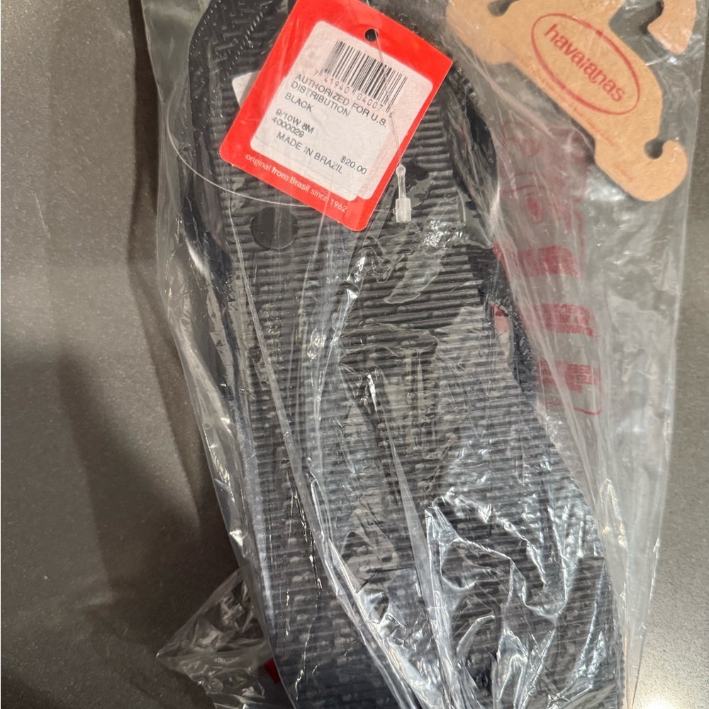 Havaianas Classic Black Sandals
